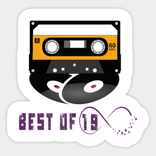 Best Of 1900 To infinity Sticker